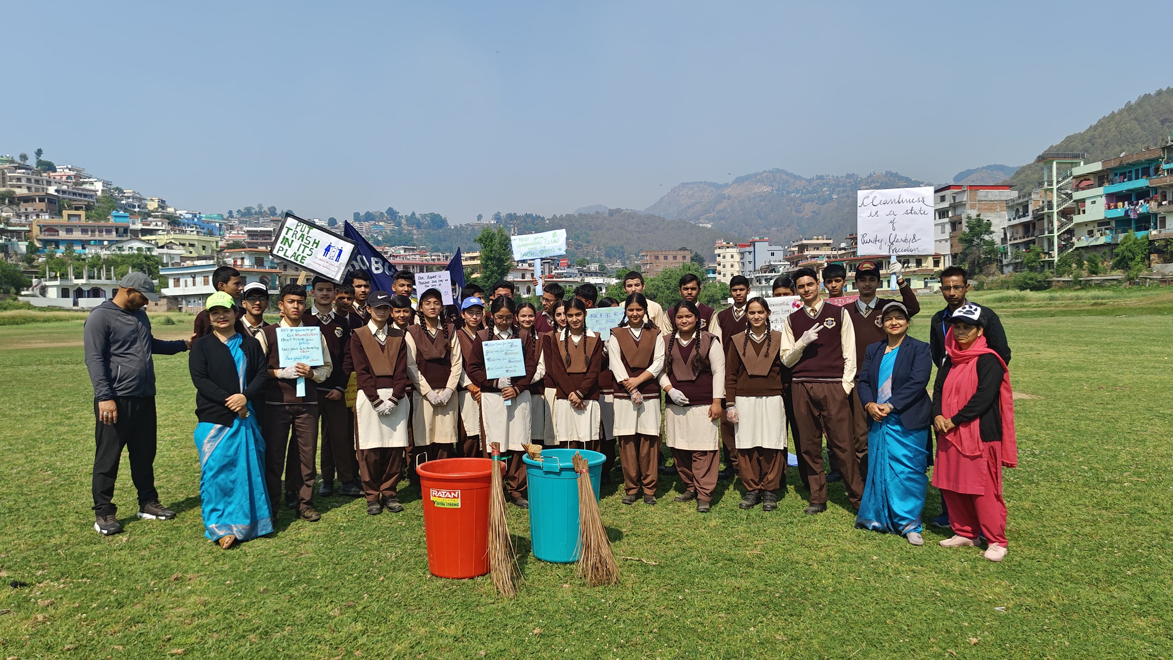 Cleanliness Drive by Eco Club Members